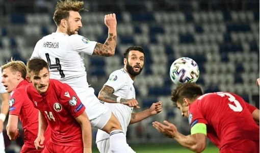Беларусь проиграла Грузии 0:1 и не смогла пробиться в финал плей-оффа Лиги Чемпионов