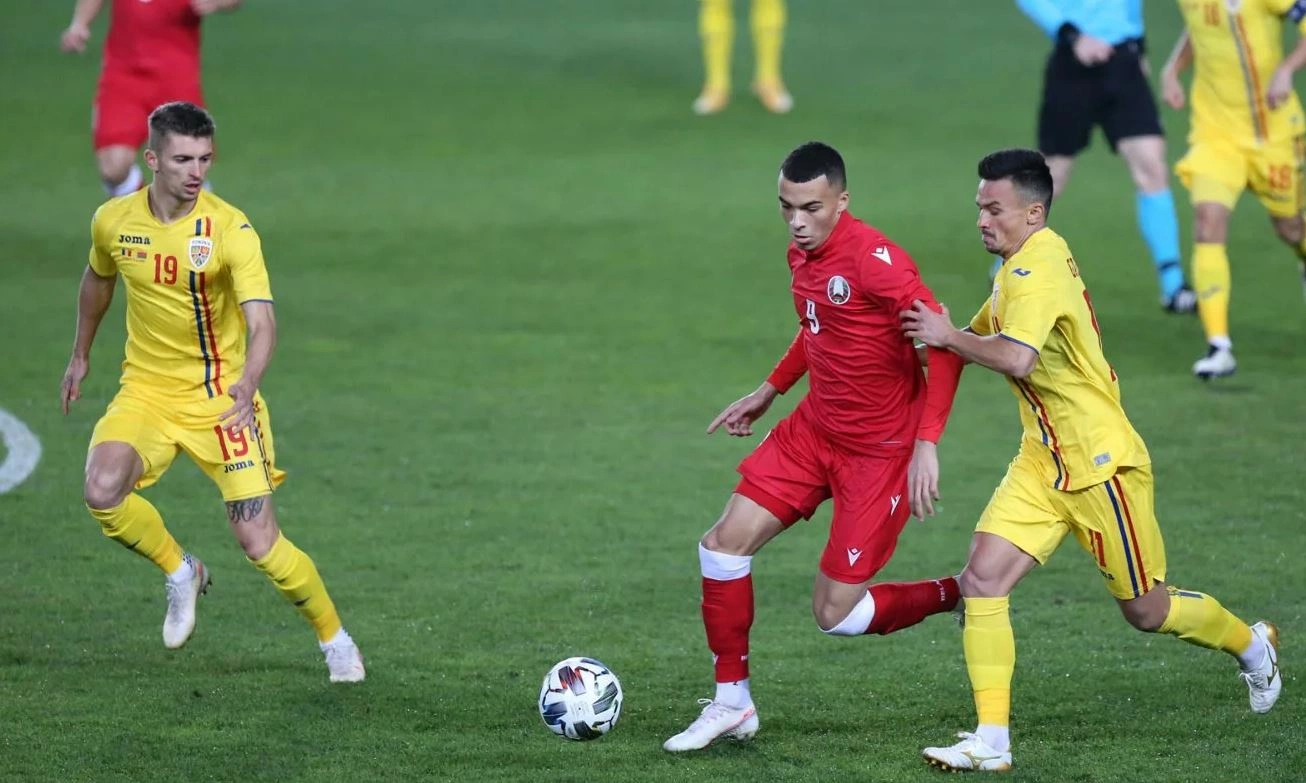 Футбольная сборная Беларуси в гостевом товарищеском матче проиграла команде Румынии со счетом 3:5