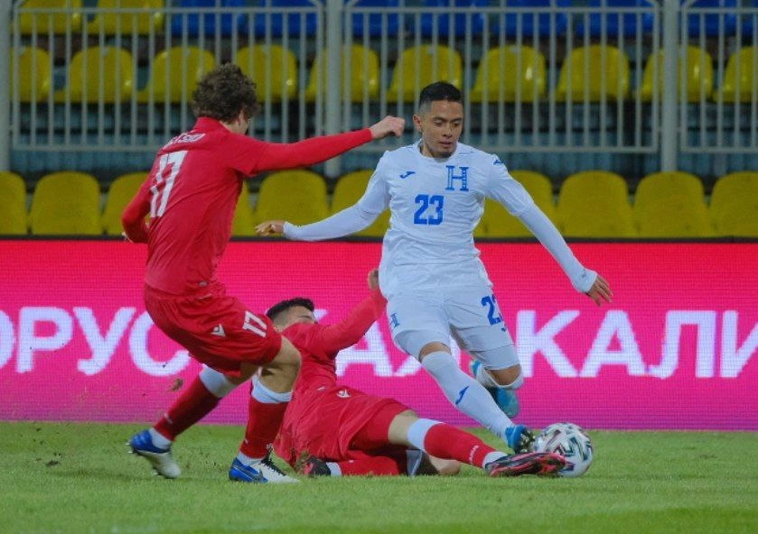Белорусские футболисты сыграли вничью со сборной Гондураса в товарищеском матче