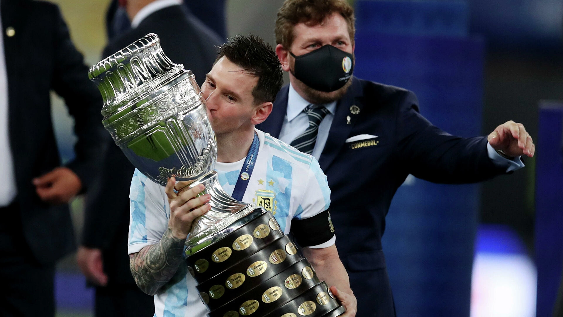 Сборная Аргентины выиграла Кубок Америки, а Месси признан лучшим игроком турнира