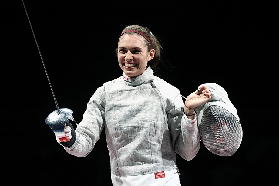 София Позднякова выиграла золотые медали в женской сабле на ОИ-2020