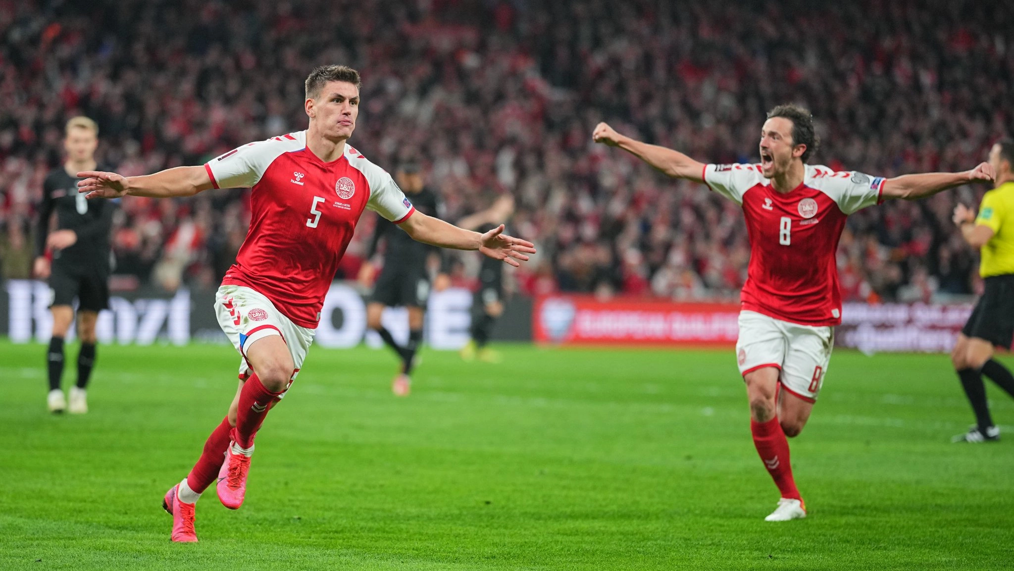 Сборная Дании досрочно пробилась на ЧМ-2022 по футболу