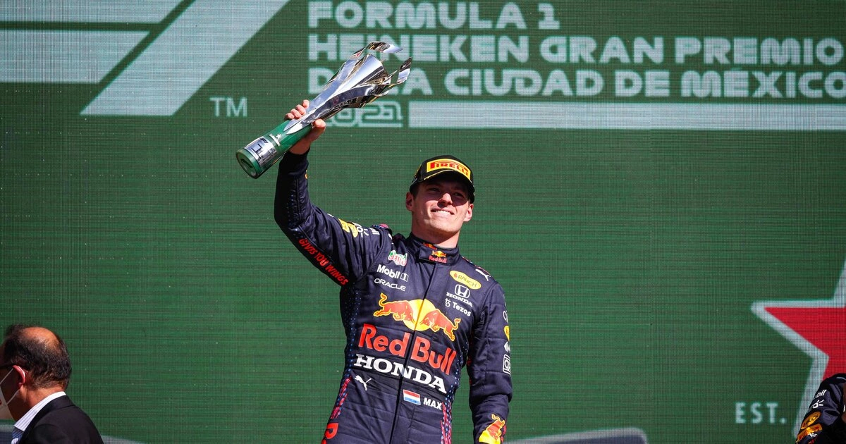 Макс Ферстаппен выиграл Гран-при Мексики Формулы-1