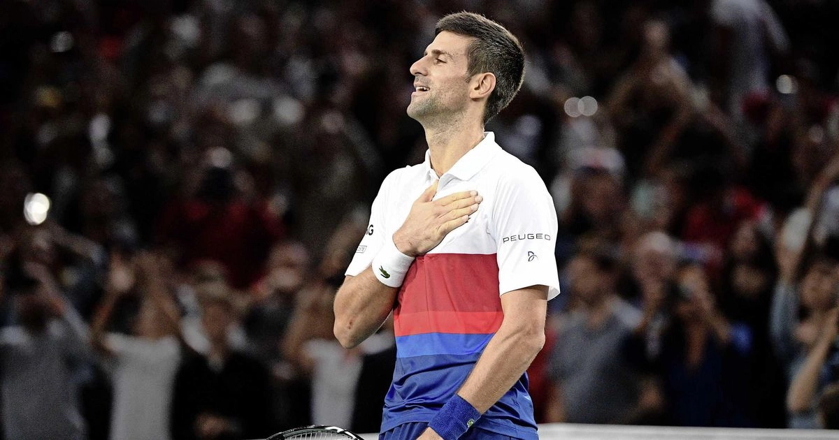 Новаку Джоковичу в рекордный 7-й раз вручили приз лучшего игрока ATP-тура по итогам сезона