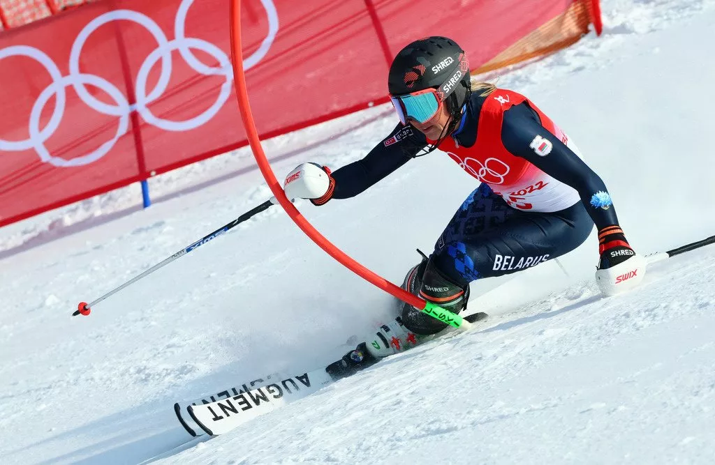 Белорусская горнолыжница Мария Шканова довольна своим выступлением на Олимпиаде
