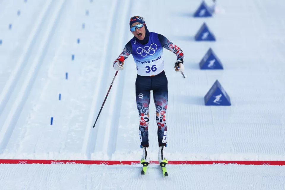Норвежская лыжница Тереза Йохауг выиграла вторую золотую медаль на ОИ-2022 в Пекине