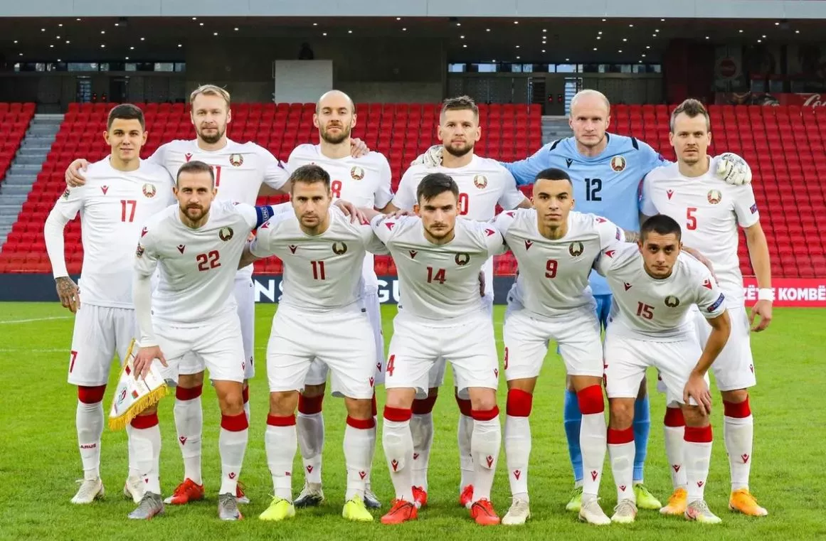 Сборная Беларуси по футболу сохранила 94-ю позицию в рейтинге сборных планеты