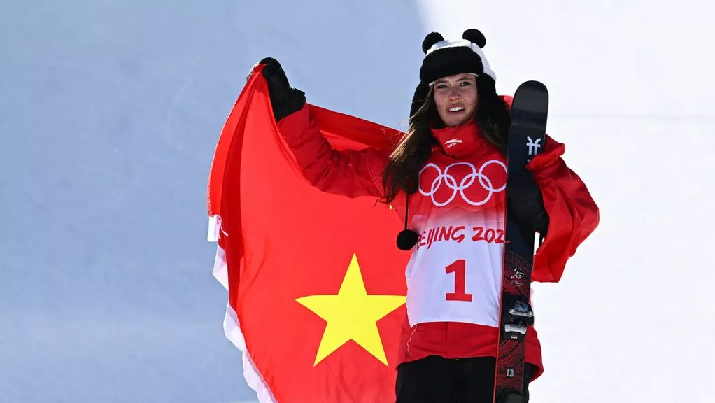 Китайская фристайлистка Гу Айлин выиграла олимпийское золото