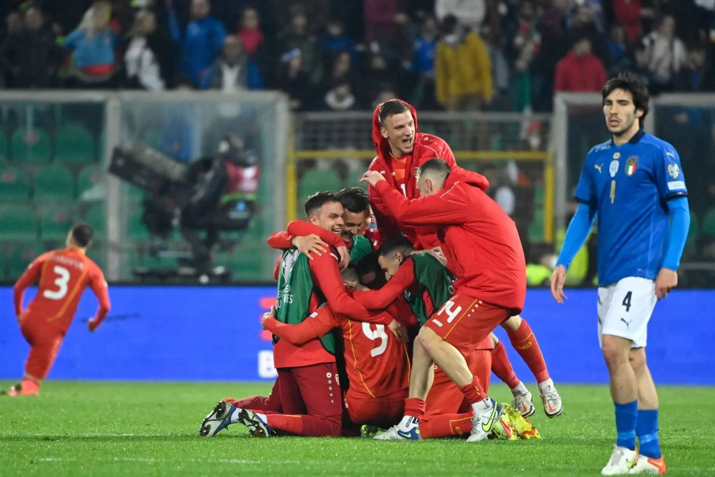 Футболисты Италии проиграли северомакедонцам и остались за бортом чемпионата мира