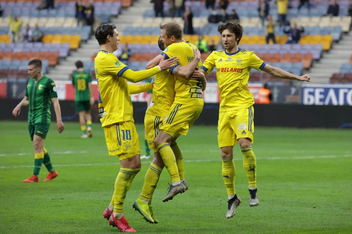 БАТЭ одержал третью крупную победу на старте футбольного чемпионата Беларуси