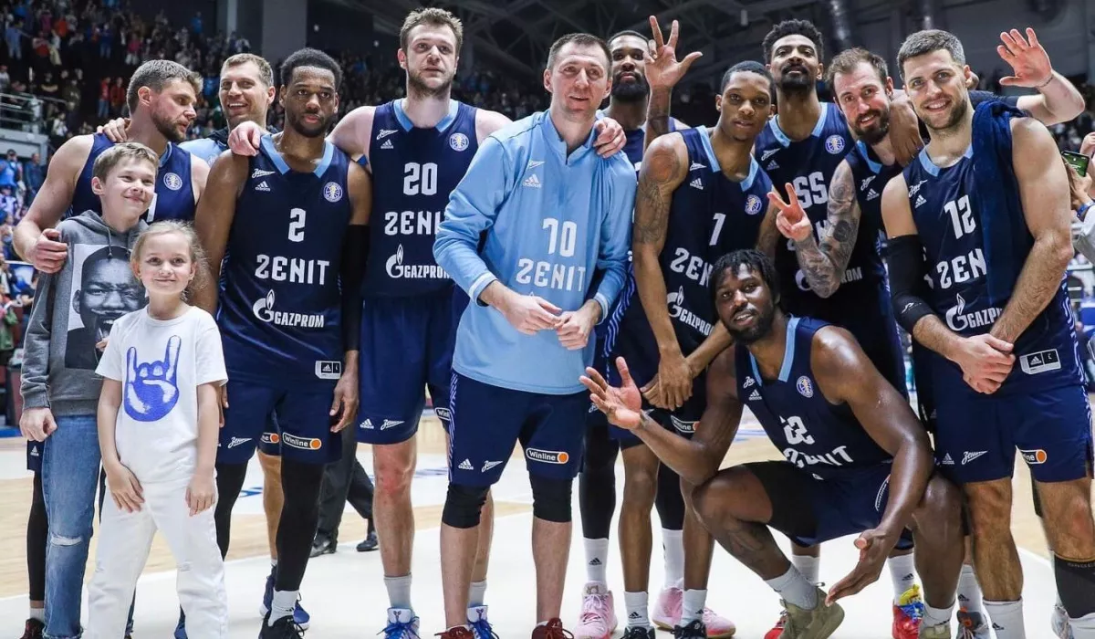 Баскетболисты «Зенита» стали чемпионами Единой лиги ВТБ
