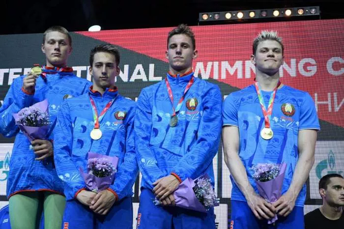 Пловцы из Беларуси выиграли в Казани 8 медалей высшего достоинства и обновили национальные рекорды