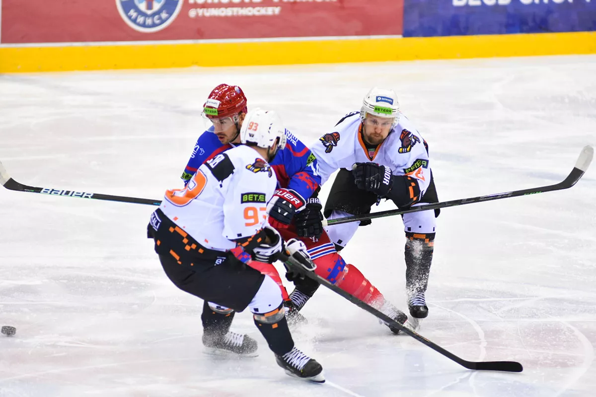 Хоккеисты солигорского «Шахтера» впервые проиграл в текущем сезоне