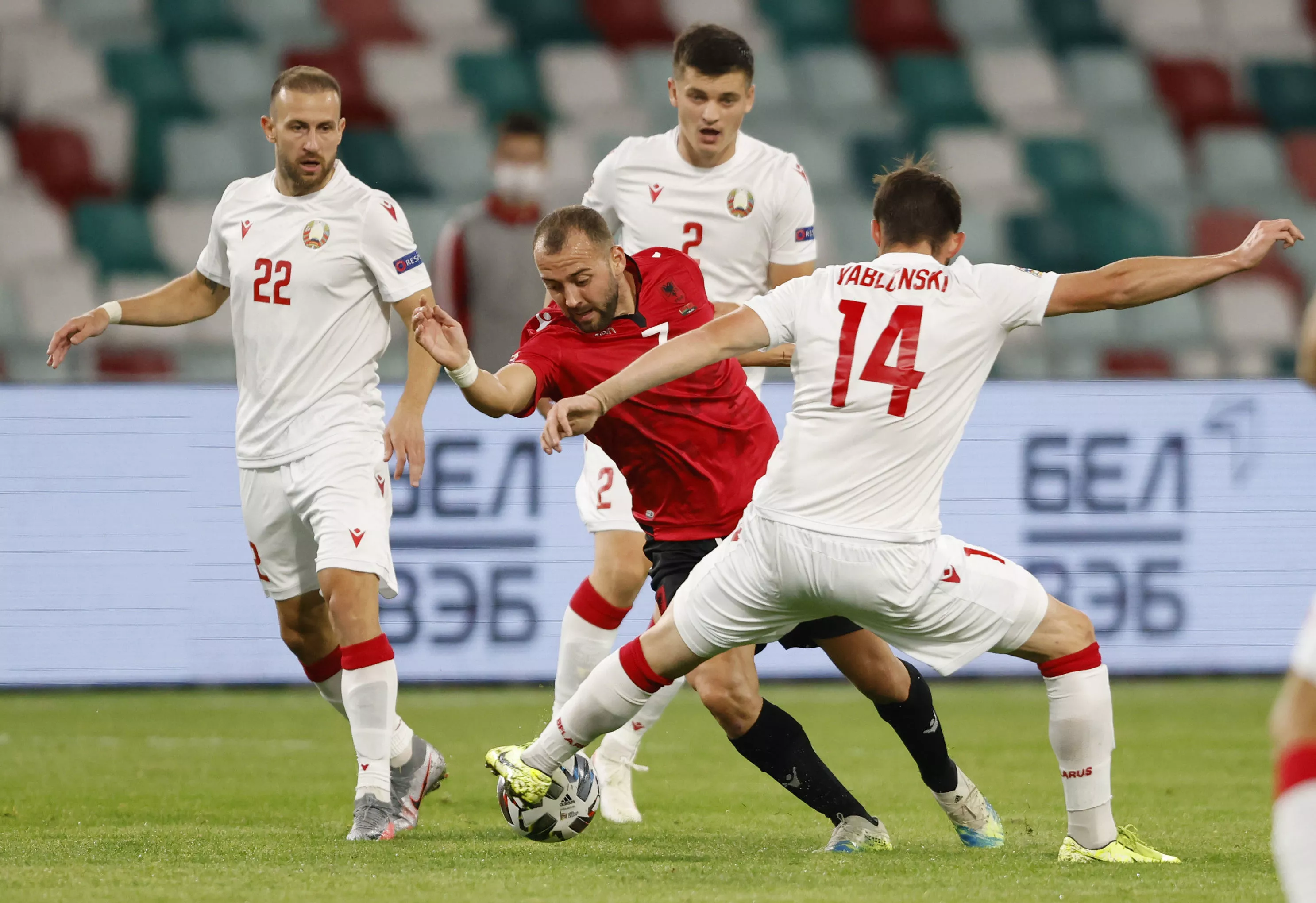 Национальная команда Беларуси не может победить в 13 официальных матчах подряд