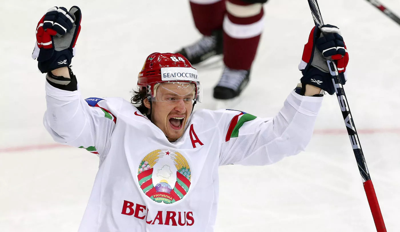 Белорусский хоккеист Михаил Грабовский