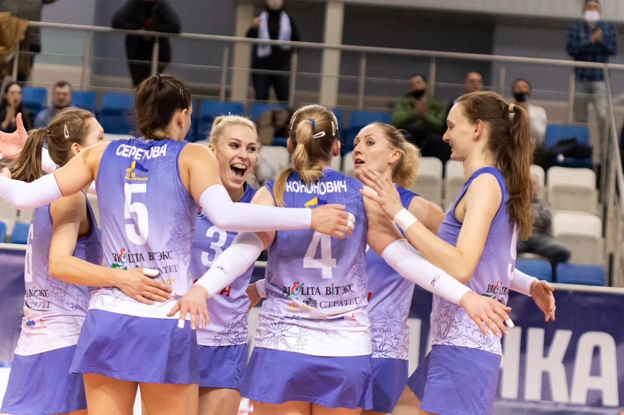 «Минчанки» в восьмой раз кряду выиграли чемпионат Беларуси по волейболу среди женщин