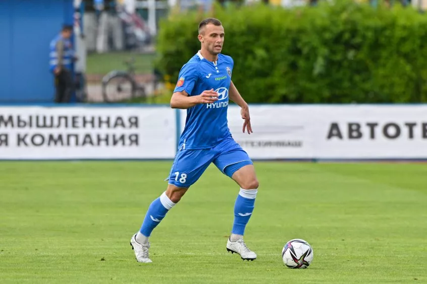 Белорусский футболист Никита Степанов