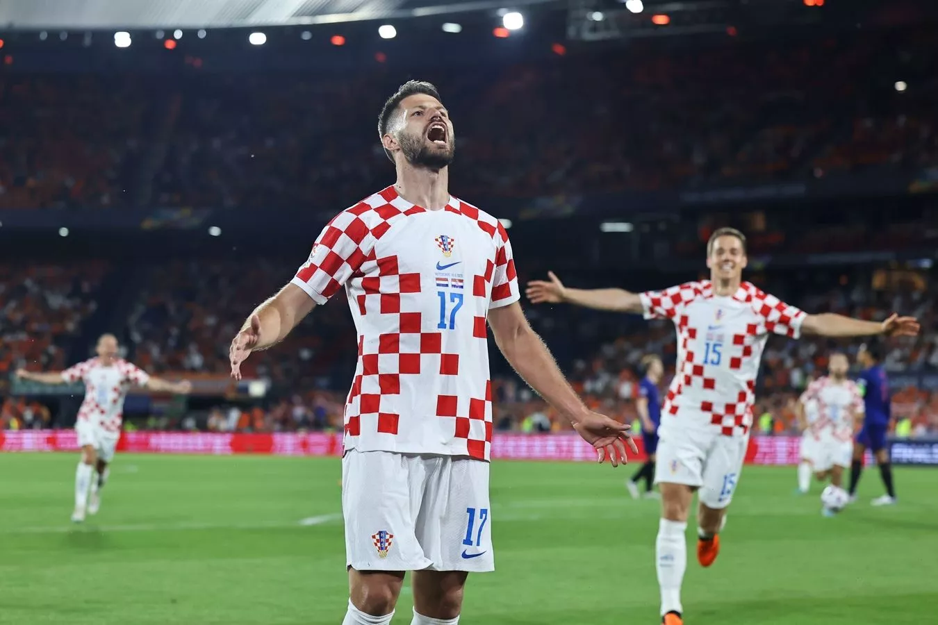 Сборная Хорватии по футболу вышла в финал Лиги наций УЕФА
