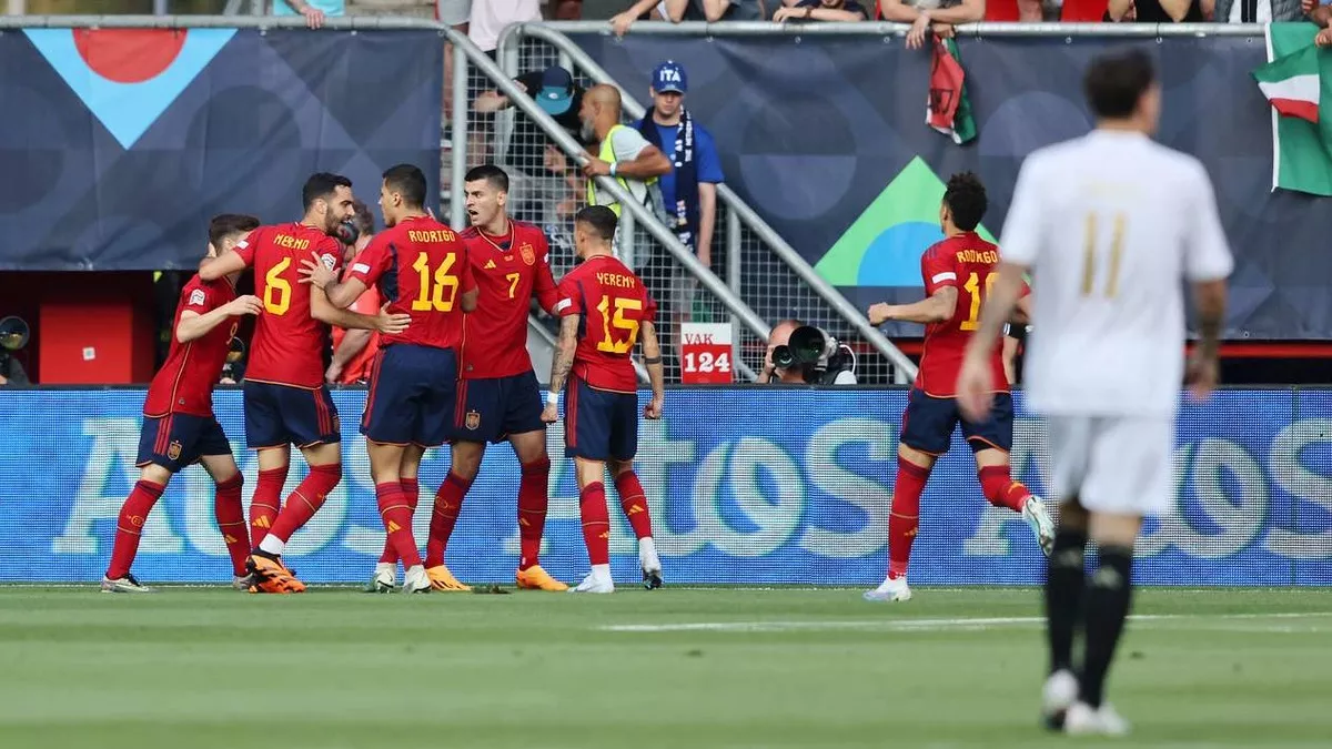 Сборная Испания стала вторым финалистом третьего сезона Лиги наций УЕФА