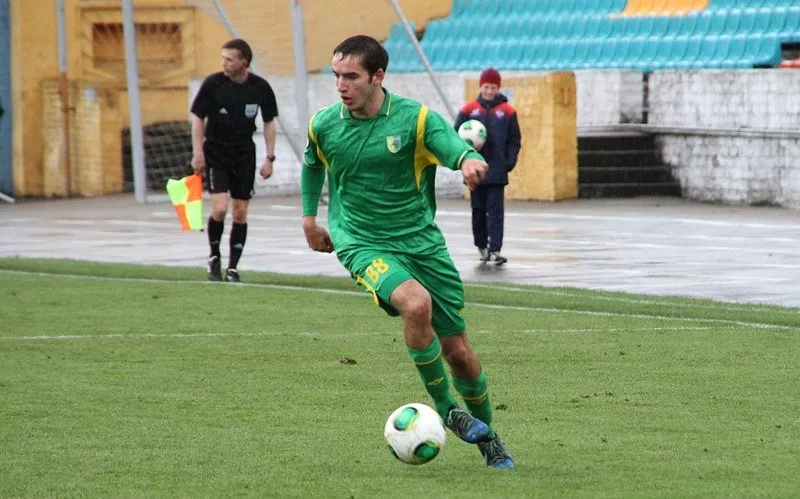 Белорусский футболист Павел Савицкий