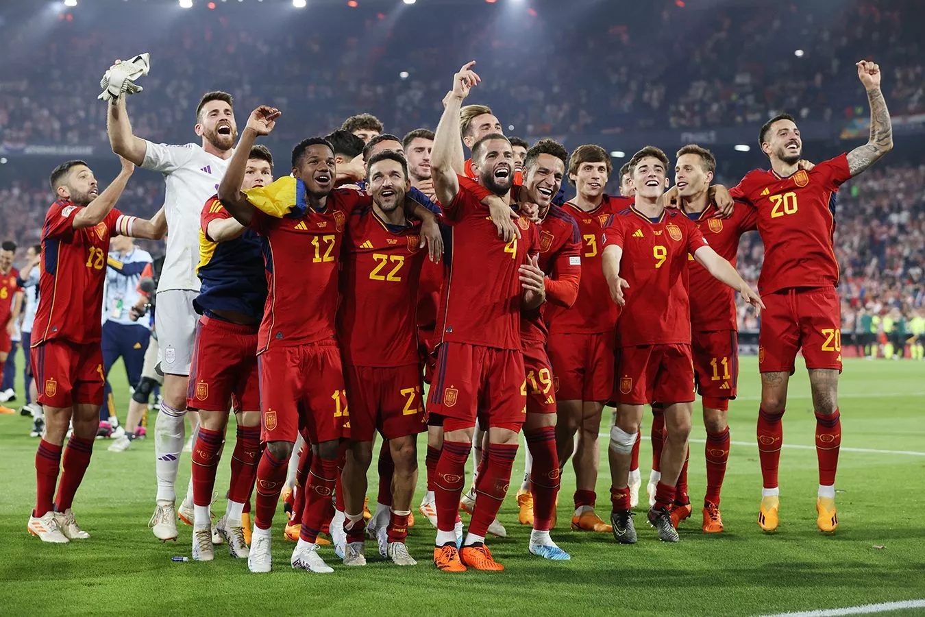 Футболисты сборной Испании выиграли Лигу наций УЕФА