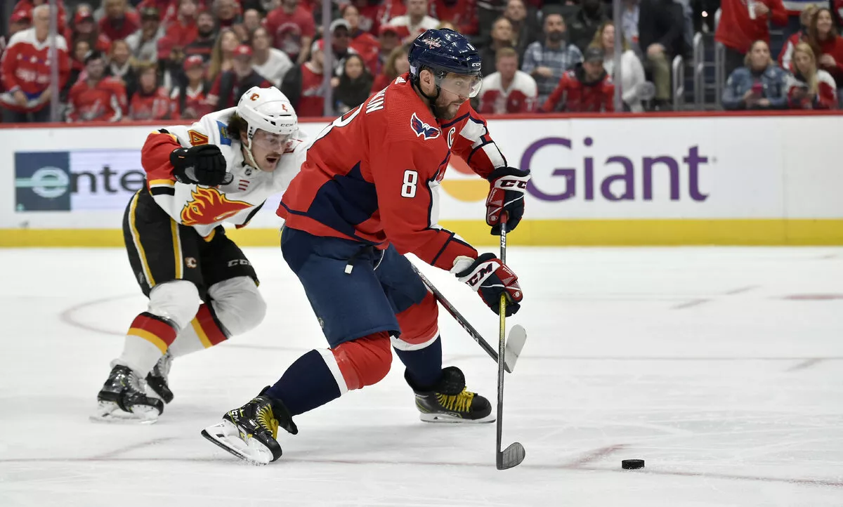 Александр Овечкин отметился первым голом в текущем сезоне НХЛ
